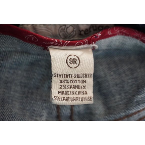 Refuge Jeans Size 9 Low Rise Boot Cut Stretch - Picture 6 of 15